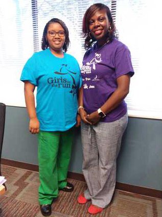 Photo of Mea Wilson and Rebecca Mock