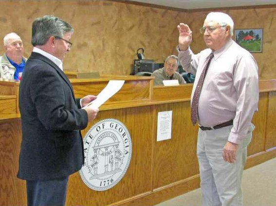 2 Ludowici Judge Sworn In