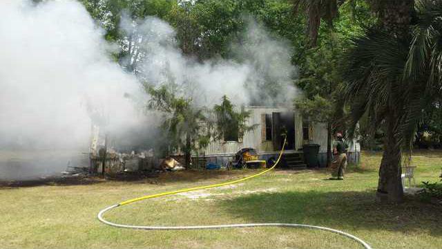 Long Co mobile home fire