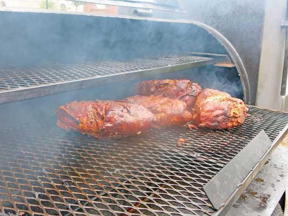 1st Baptist Church BBQ butts
