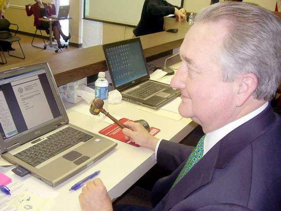 AW RatcliffeLastGavel