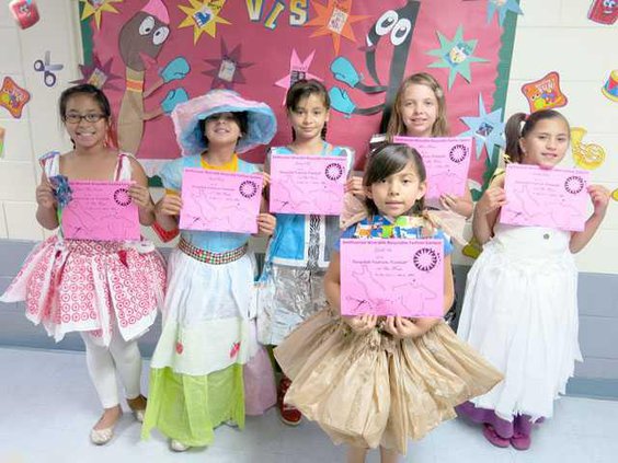 Diamond Elem. winners in Smithsonian Art Inst. competition