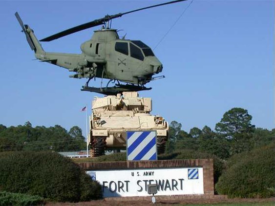 Fort Stewart display