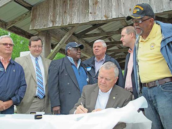 Gov. Deal signing Senate Bill 100