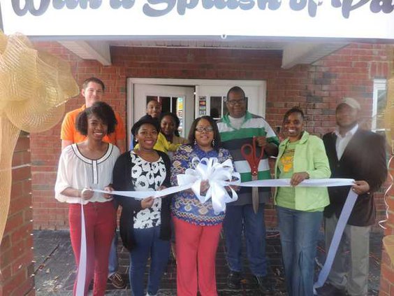 Milk and Honey Florist with a Splash of Paint