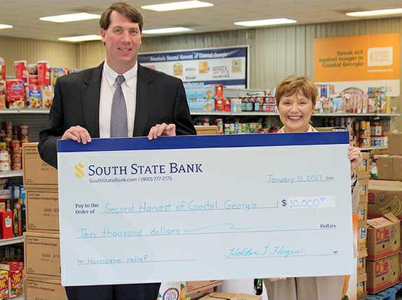 Sbank donation to second harvest