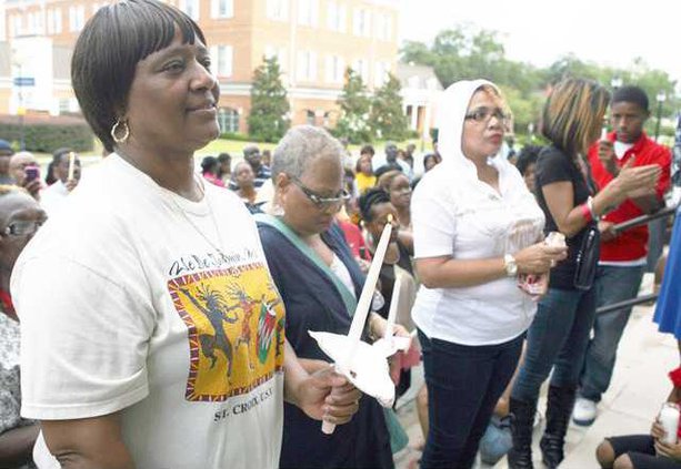 Trayvon rally 1