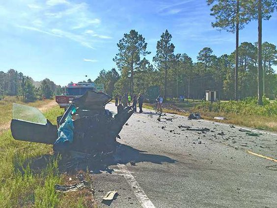 fatal wreck on post Kevin pix