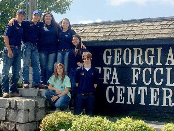 Long County FFA Officers Attend Conference