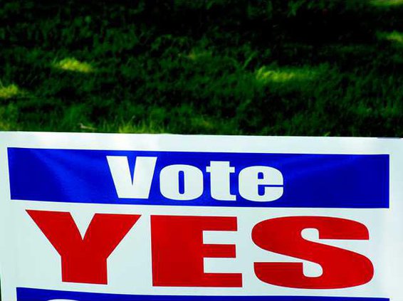 election yard sign