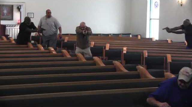 Active shooter training