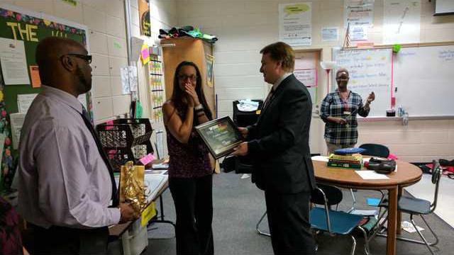 Cynthia Tupper WTOC Top Teacher