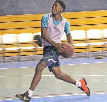 GeorgeMitchellAtPractice