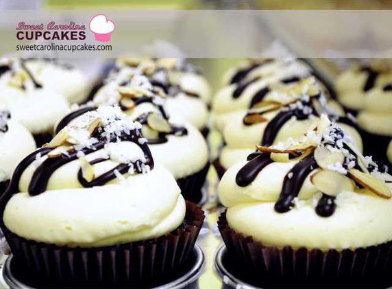 Sweet Carolina Cupcakes Almond Joy-1