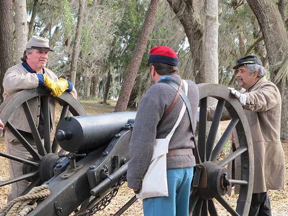 civil war re-enactors