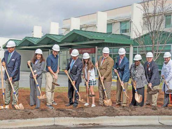 Memorial groundbreaking