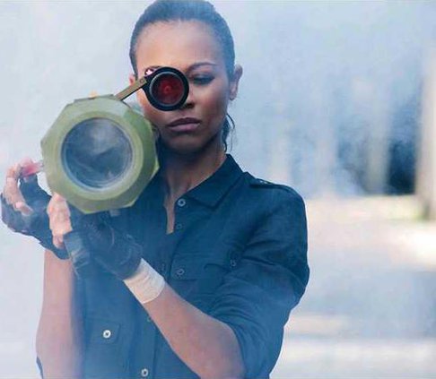 colombiana with bazooka