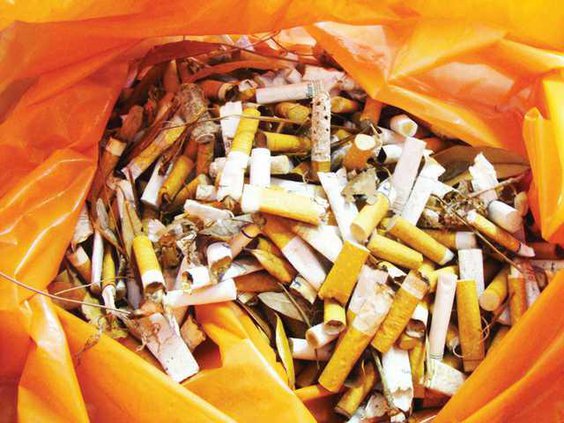 0628 cigarettes collected