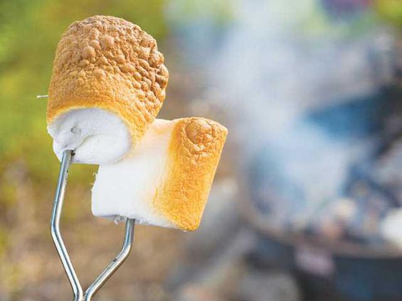 Roasted marshies