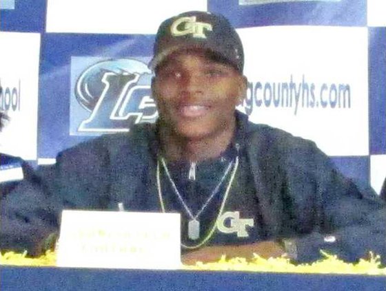 SPORTS - Tariq Carpenter signing
