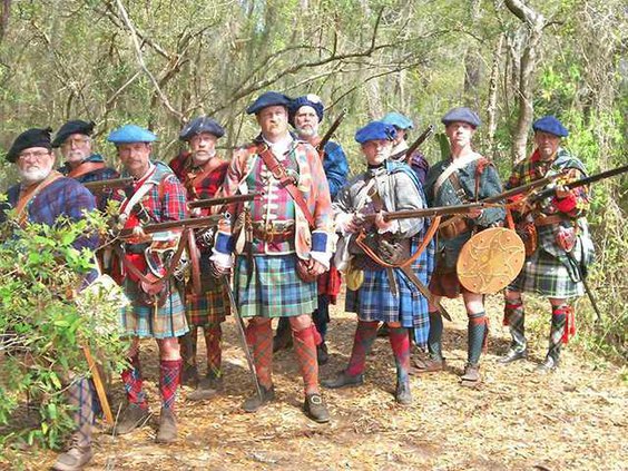 Scots Highlanders of Darien 1736