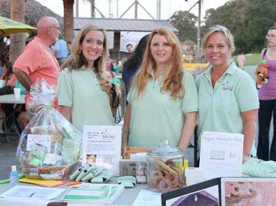 Yappy Hour - Board members left to right Aimee Harris Jane Honnor Kim Stefan