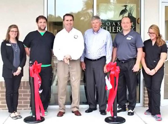 Coastal Therapy ribbon cutting