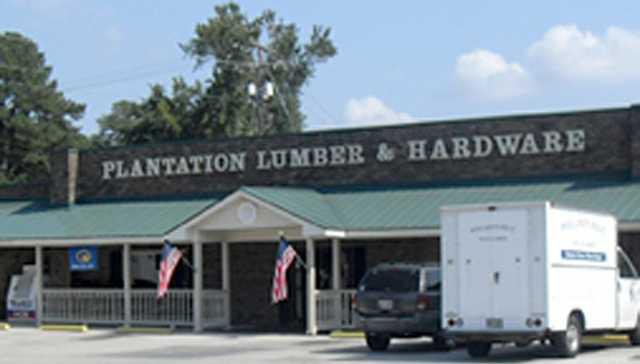 plantation lumber and hardware