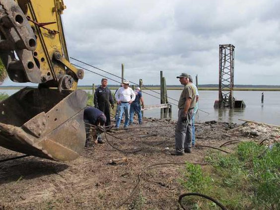 1017 Barge removal