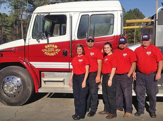 BCFD red shirts