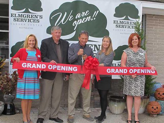 Elmgrens ribbon cut