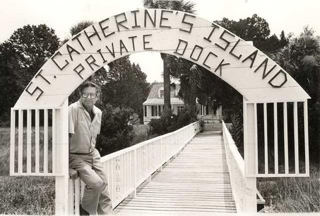 John on the dock