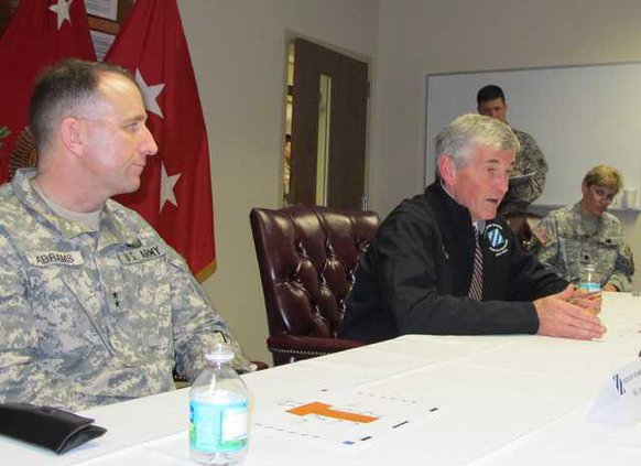 MG Abrams and SOA McHugh
