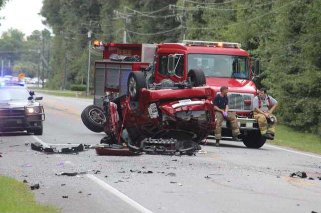 Four Vehicle Accident Closes Hwy 144 Bryan County News