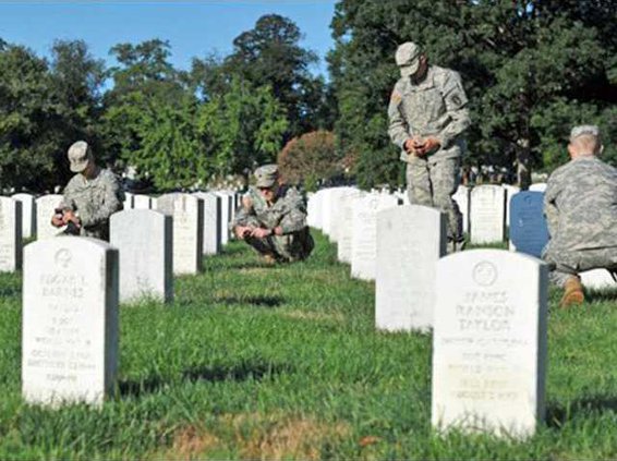 0904 Arlington headstones