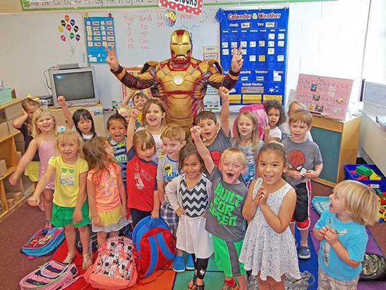 Ironman visit