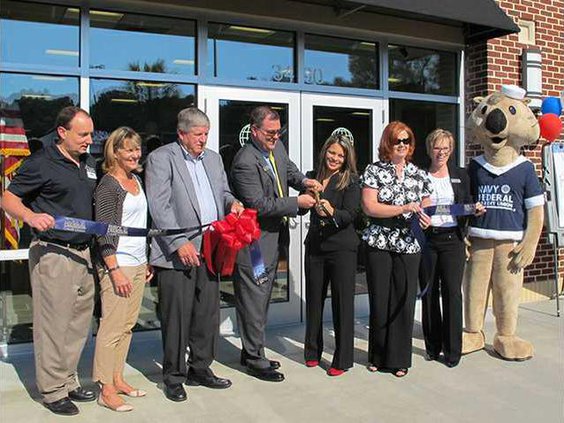 Navy Federal ribbon cutting