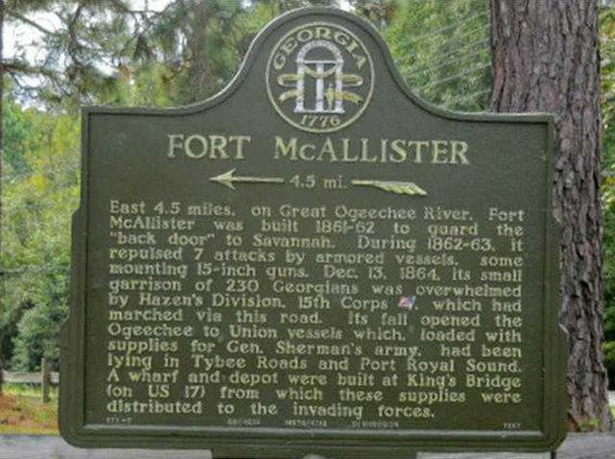 ft mcallister historic marker