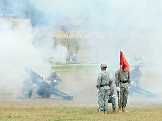 0210 Cannon firing