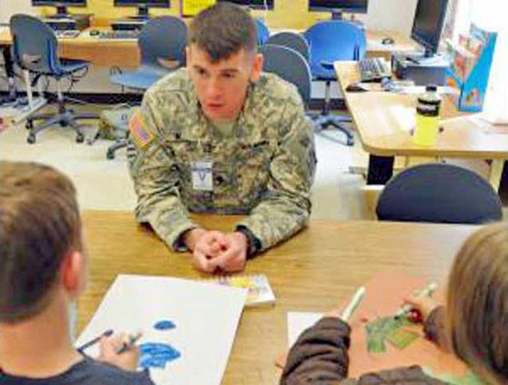 0318 Soldiers at school