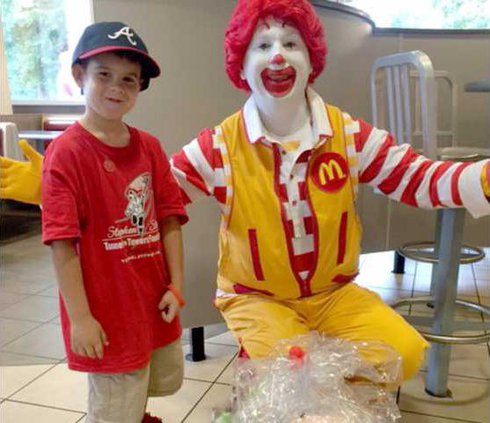 Jaden gift to RMHC4