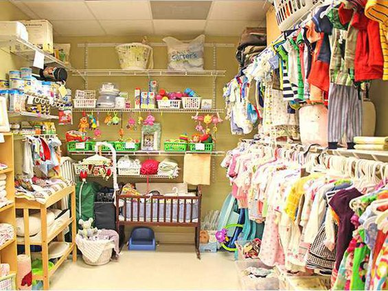 newly organized and stocked closet with must have items
