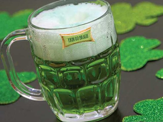 st patrick green beer
