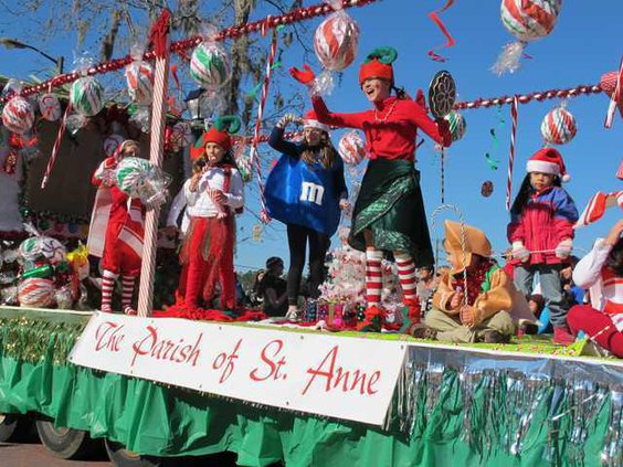Christmas parade file pic