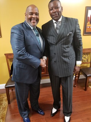 winans visits church