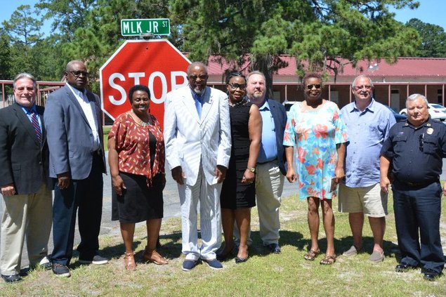 ludowici names street for mlk