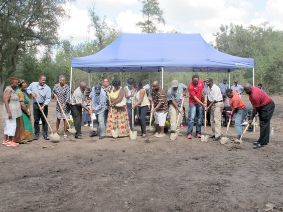 Holmestown Youth Center groundbreaking