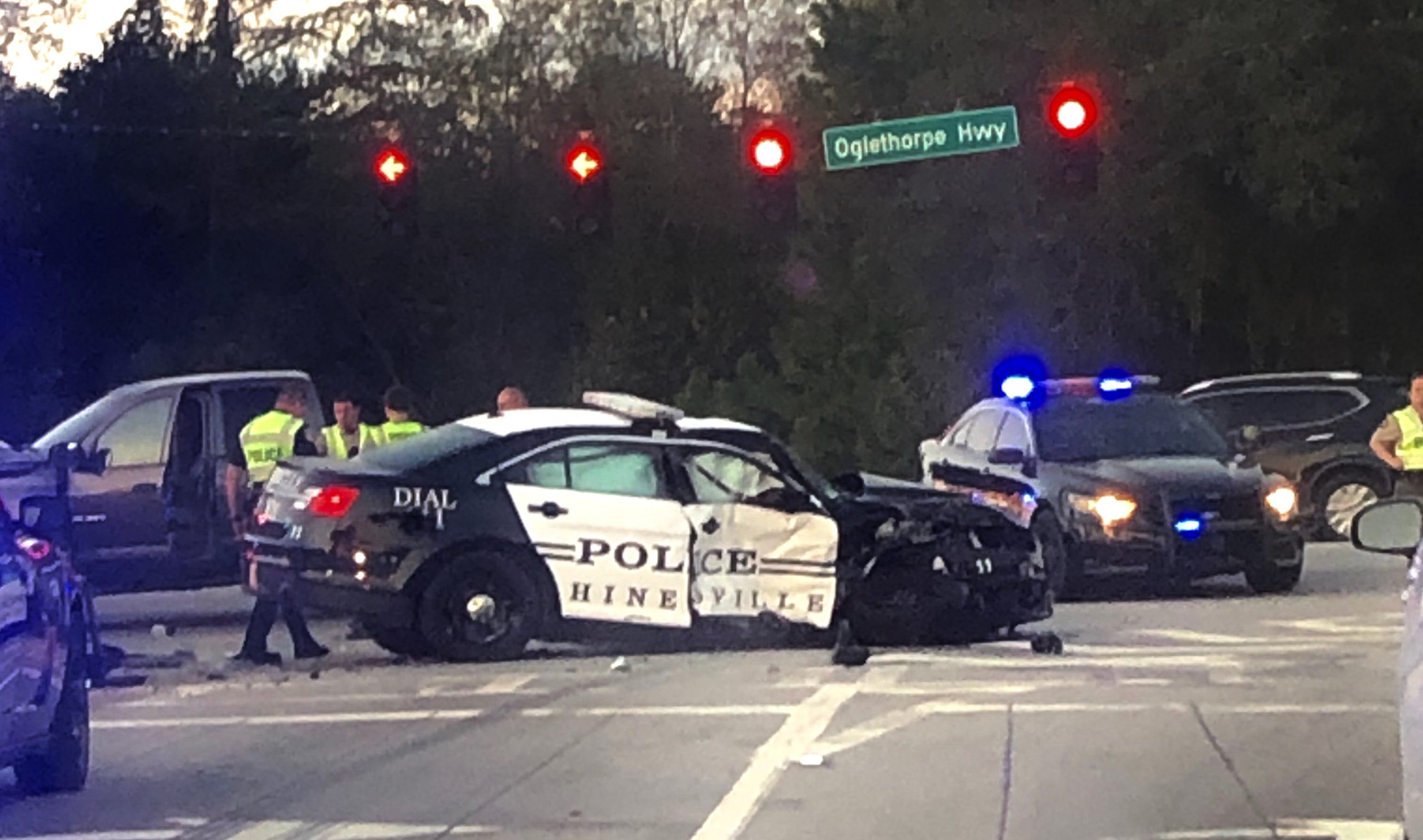 Hinesville police officer injured after driver runs red light Coastal Courier