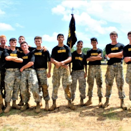 RHHS boys JROTC