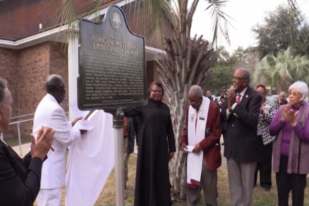 Bethel AME Church marker